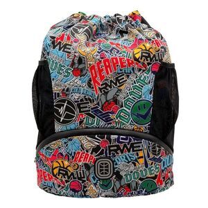 Overtime Elite Cinch Sports Drawstring Bag with Shoe Compartment - Team Mash Up